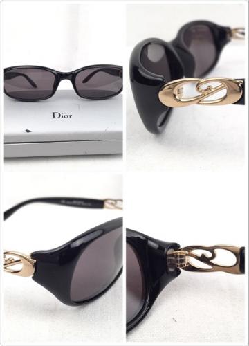 Dior クリスチャン ディオール スモーク 黒 サングラス