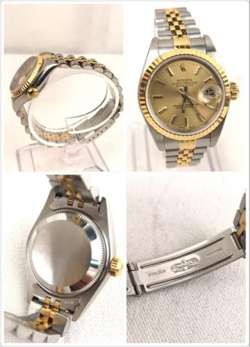 ROLEX ロレックス デイトジャスト 79173 K18YG×SS 腕時計