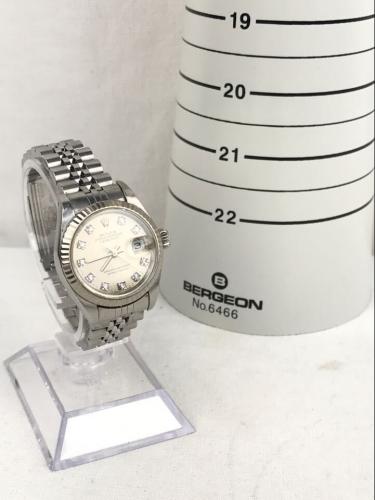 ロレックス 69174G デイトジャスト ダイヤ レディース腕時計