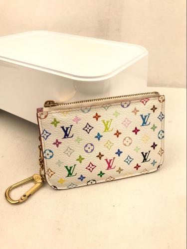 レザーLOUIS VUITTON ルイヴィトン マルチカラー ポーチ M93734