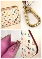 ルイヴィトン マルチカラー コインケース キーケース 銭入れ wordltime26 / ルイヴィトン マルチカラー ポシェットクレ