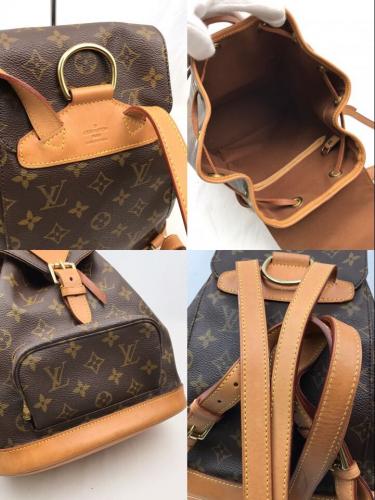 ルイ ヴィトン モノグラム モンスリMM M51136 リュックサック バックパック バッグ LV 0105  LOUIS VUITTON